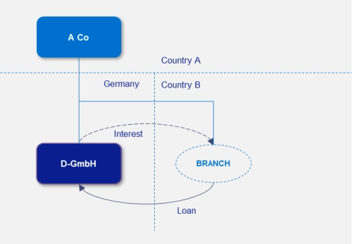 disregarded branch structure